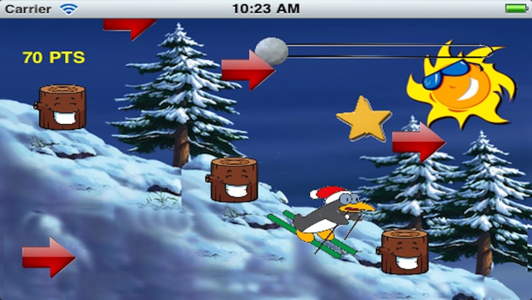 Amazing Skiing Bird Free: Christmas Special Game