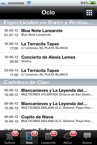 Agenda Lanzarote screenshot 3