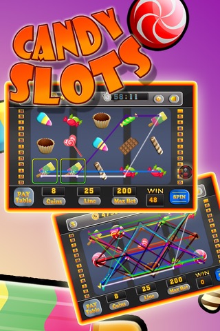 Candy Slots - Sweet Jackpot Rush Slot Machine screenshot 3