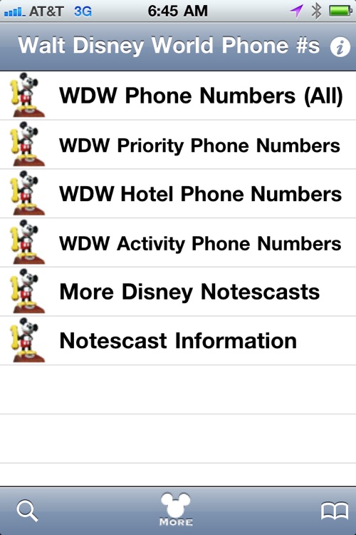 Walt Disney World Phone Numbers screenshot-4