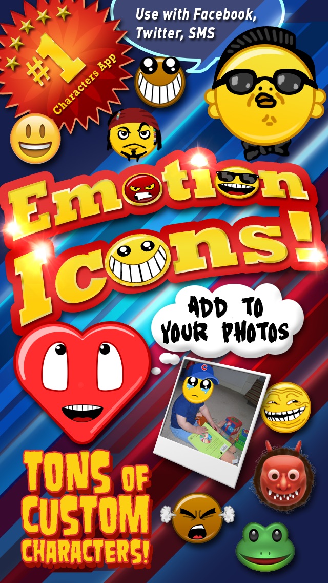 Emoji Characters and Smileys Screenshot 1