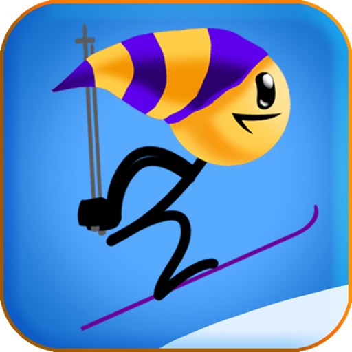 Stickman Extreme Hill Climb Adventure Racing - Ski Safari Edition iOS App