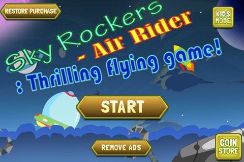 Sky Rockers - Air Rider : Thrilling flying game! screenshot 4
