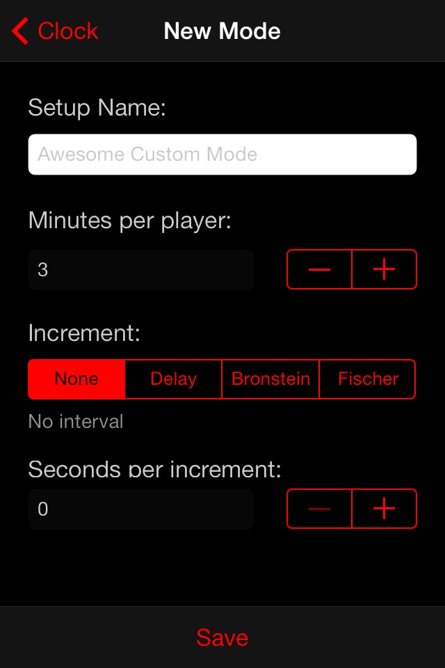 Blitz Chess Clock screenshot 4