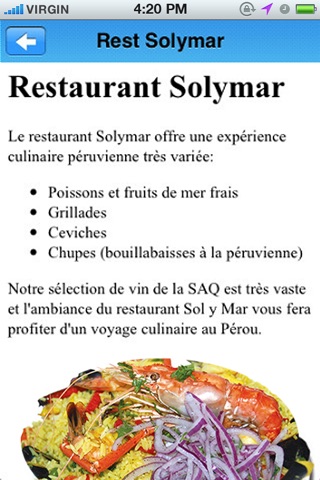 Restaurant SolyMar screenshot 4