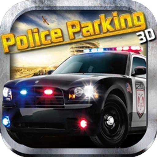 3D Police Car Parking iOS App