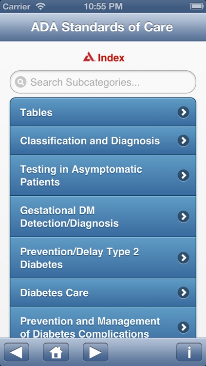 American Diabetes Association Standards of Care