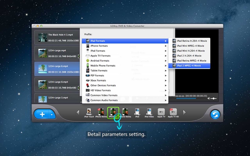 U2Any DVD &amp; Video Converter thumbnail 4
