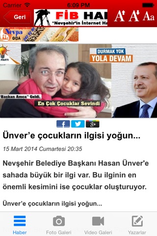 FİB Haber screenshot 2