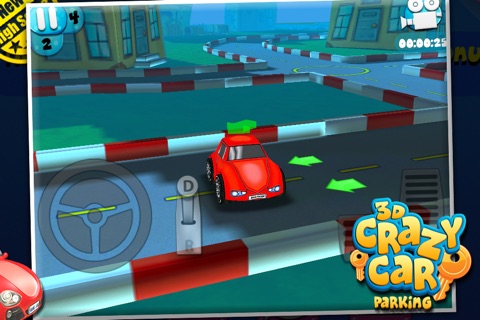 3d Crazy Car Parking screenshot 3