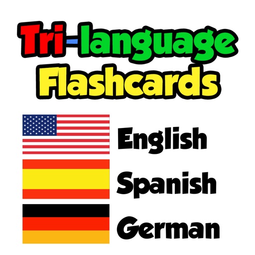 Flashcards - English, Spanish, German icon