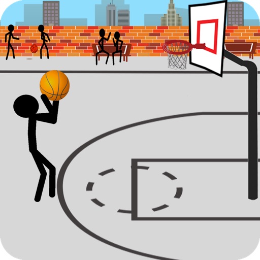 Doodle Street Basketball free iOS App