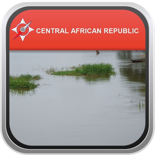 Map Central African Republic: City Navigator Maps