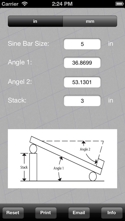 Sine Bar Calculator