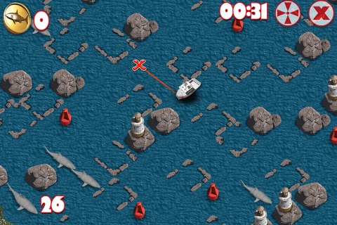 Shark On! Extreme Maze Game for the Monster Fisherman screenshot 3