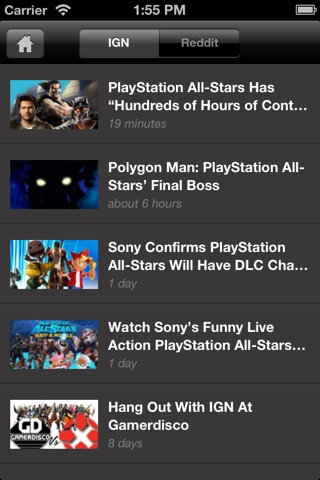 IGN App For PlayStation All-Stars Battle Royale screenshot 4