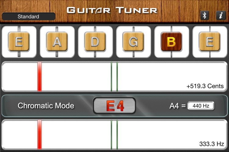 chromatic tuner-bass guitar tuner