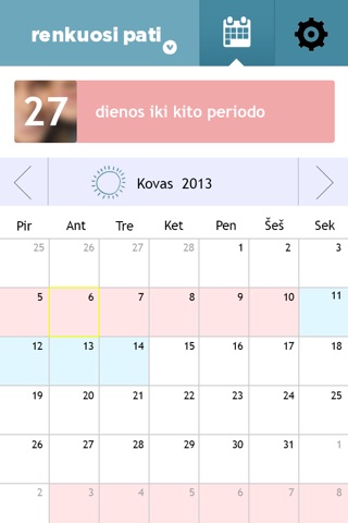 Kalendorius sukurtas tau screenshot 2