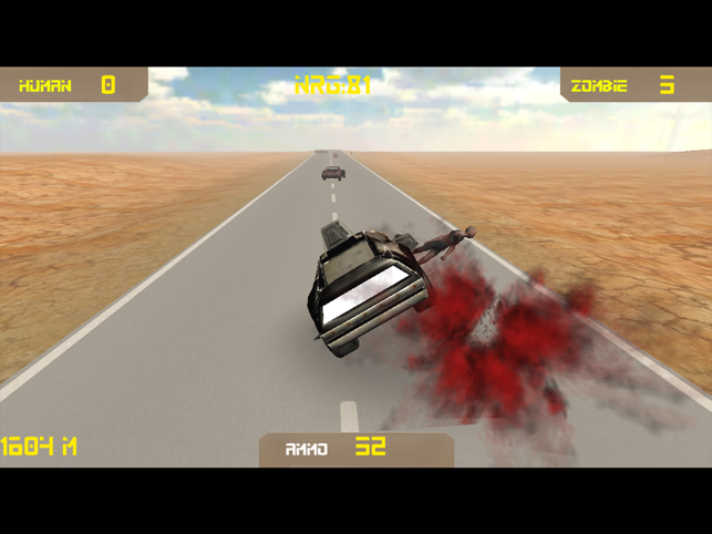 Asphalt Shooter: Zombie Hunter, game for IOS