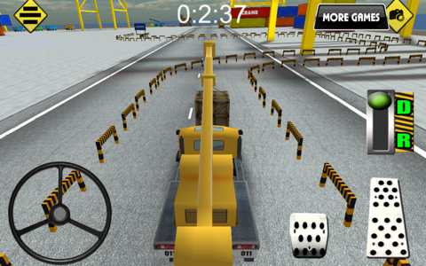Construction Crane parking 3D screenshot 3