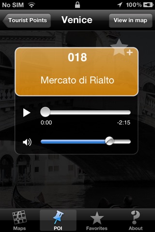 Venice touristic audio guide (english audio) screenshot 3