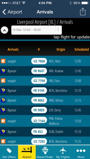 Liverpool Airport + Flight Tracker(圖3)-速報App