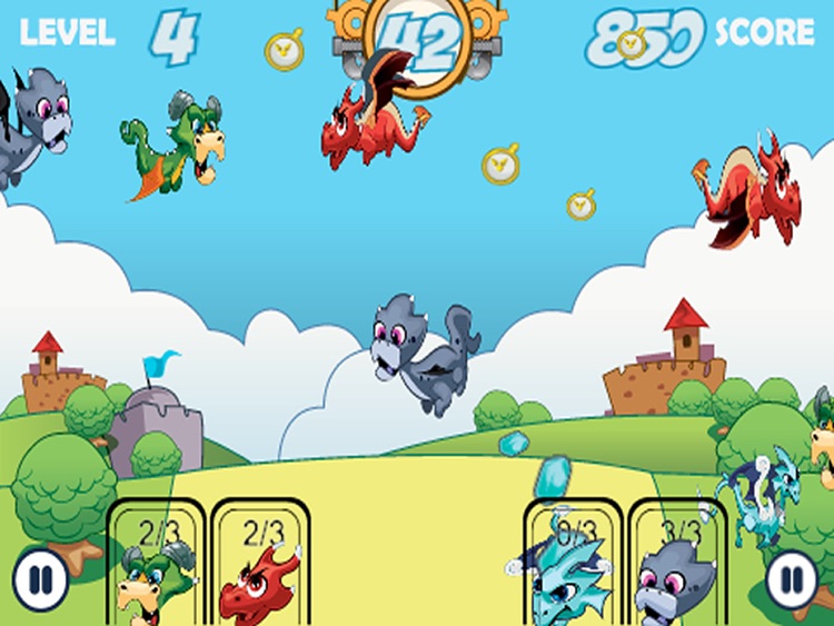 Flying Dragon HD - A High Velocity Lair Defense Game screenshot-4