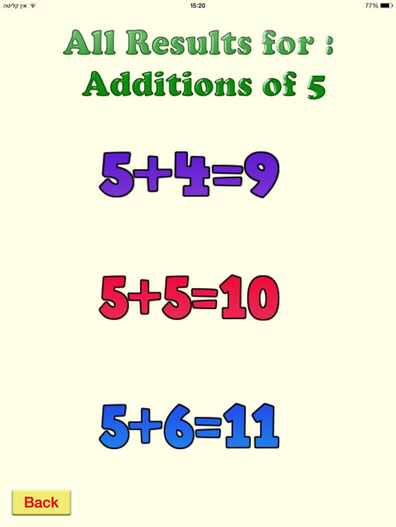 Addition Tables First Grade Math screenshot-4