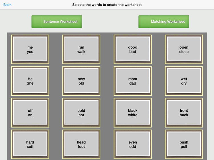 First Grade Antonyms Free