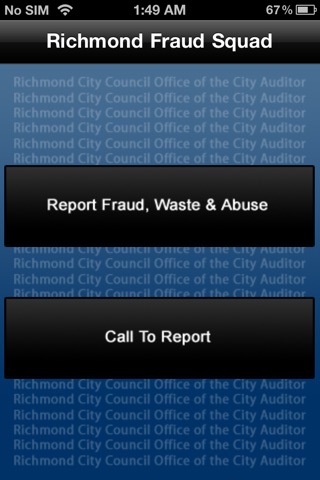 Richmond, VA Fraud App screenshot 2