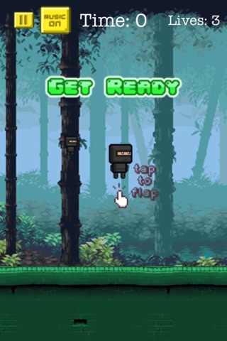 Flappy Ninja- The Adventure of Floppy Ninja screenshot 2