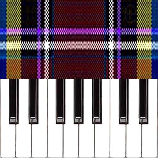BorderPipesKeys - Scottish Border Pipes Piano icon