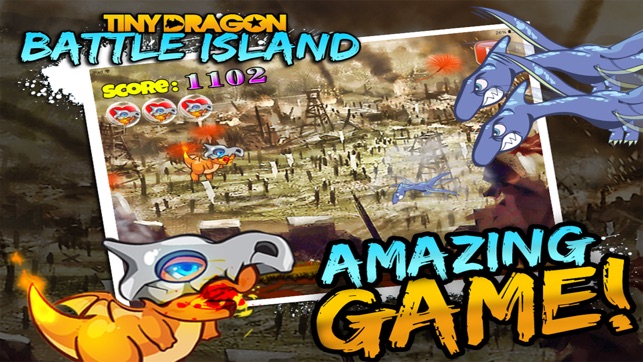 Tiny Dragon Battle Islands: Heroes vs Mo