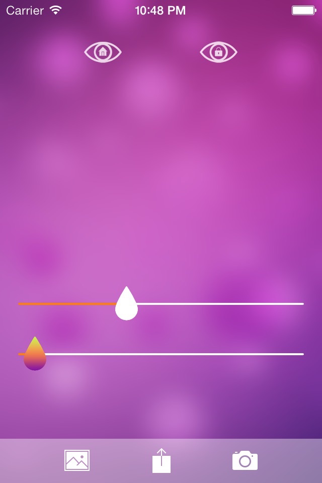 Wallpaper Designer - Design Wallpaper for iOS 7 (Blur and adjust image hue) screenshot 2