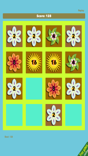 Flowers 2048 FREE - Pretty Sliding Puzzle Game(圖5)-速報App