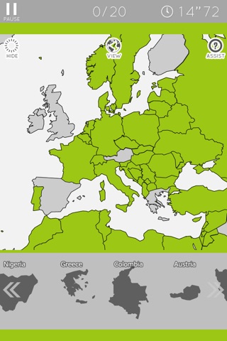 EnjoyLearning World Map Puzzle screenshot 4