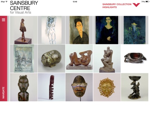 Sainsbury Collection Highlights screenshot 2