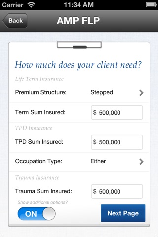 AMP Flexible Lifetime Protection - Life Insurance Quotes screenshot 3
