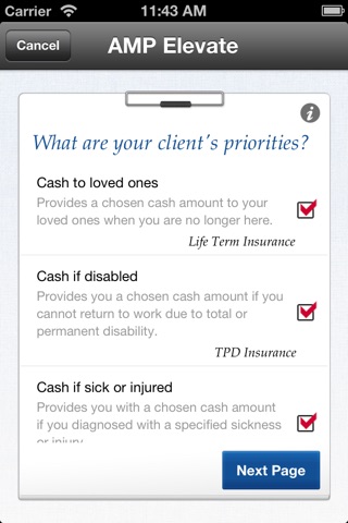 AMP Elevate - Life Insurance Quotes screenshot 2