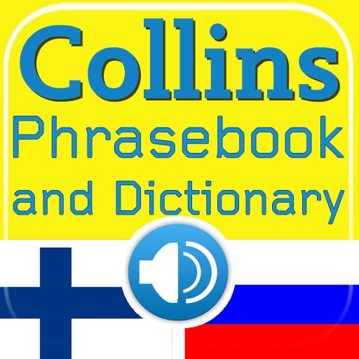 Collins Finnish<->Russian Phrasebook & Dictionary with Audio icon