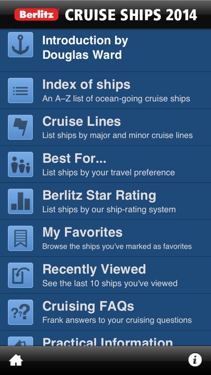 Berlitz Cruise Ships 2014 - A Directory Of Oceangoing Cruise Ships By Douglas Ward