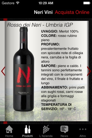 Cantina Neri screenshot 2