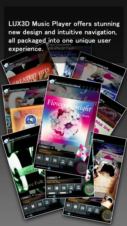 LUX3D Music Player