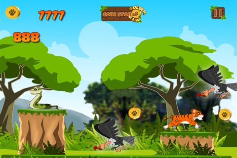 Jungle Go Rush ! Free Lion and Tiger Racing Game screenshot 2