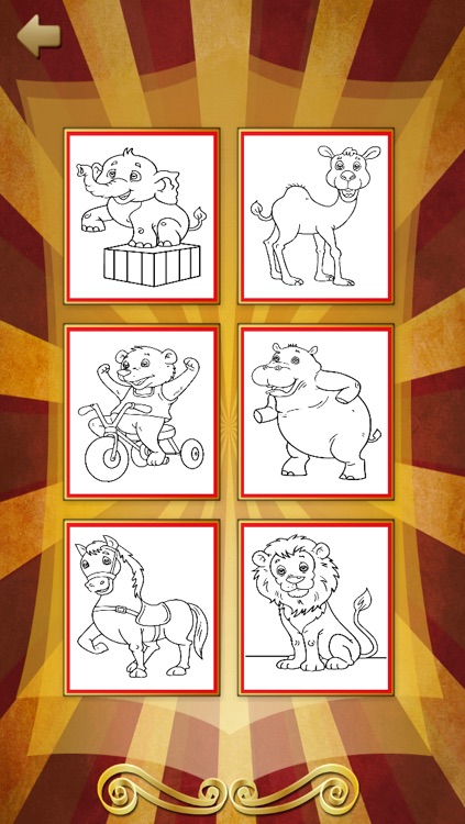 Circus Coloring Book