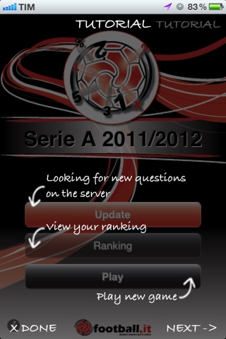iFootball Serie A 2012 lite screenshot 2