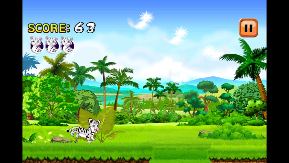 Baby White Tiger Run : Dash Race with Mittens the Super Sonic Cub hack tool