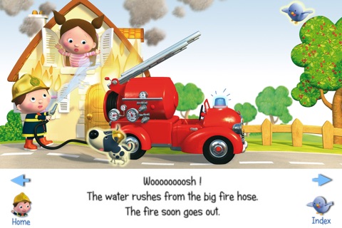 Little Boy Leon’s fire engine FREE screenshot 4