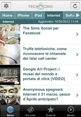 Tecnocino - Notizie di Tecnologia screenshot 2