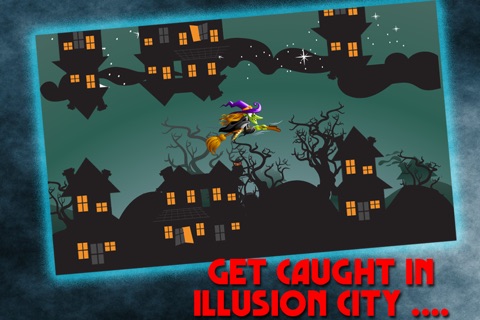Floppy Witch – Tap tap, flying game, free game for kids, flying city, jumping game screenshot 4